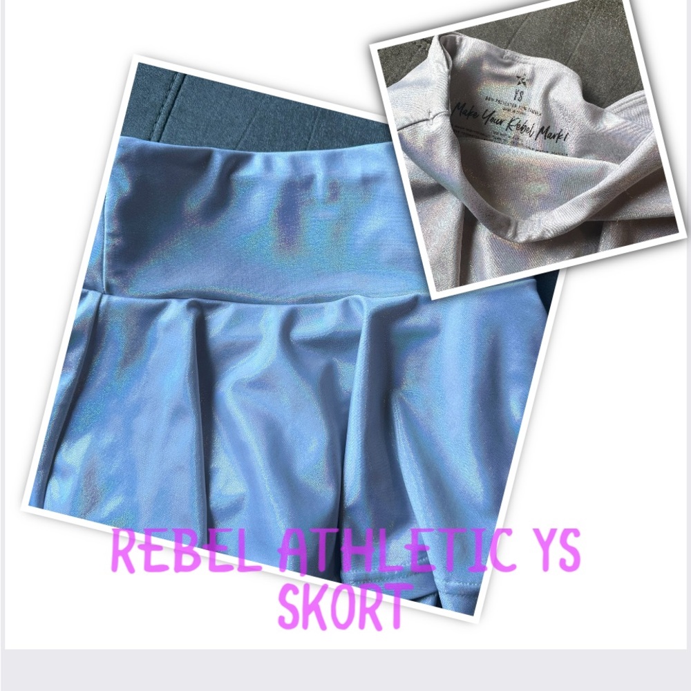 REBEL ATHLETIC SKORT YOUTH SM